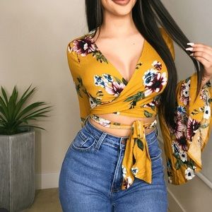 OOTD FASH HAZEL FLORAL TOP